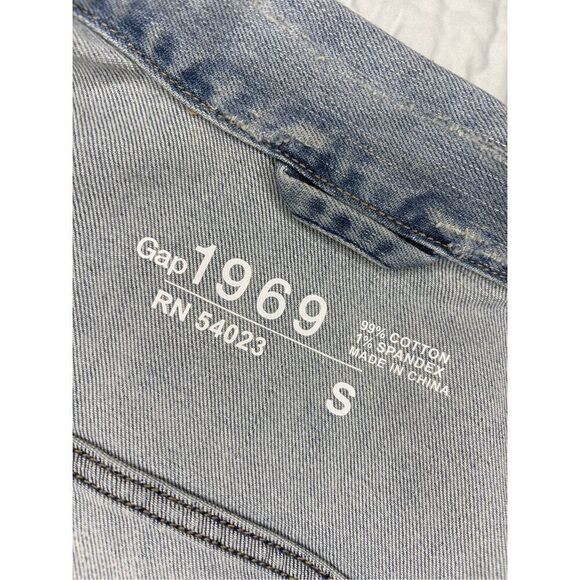 Harley-Davidson 100th Anniversary GAP 1969 denim vest - CUSTOM - S - Picture 5 of 8